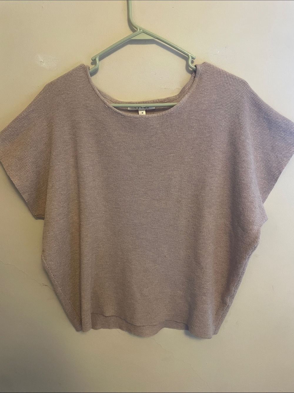 Cyrus Dolman Batwing Short Sleeve Sweater Top